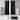 Deconovo Mix & Match Silver Print Blackout and Gold Print Sheer Curtains (4 Panel)
