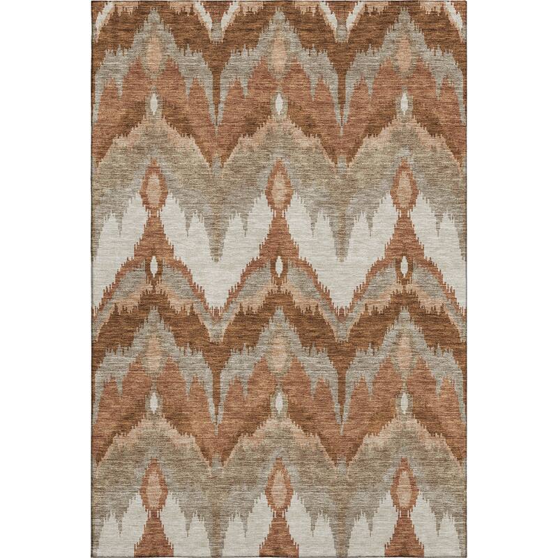 Premium Washable Super Soft Modern Ikat Mayfield Rug