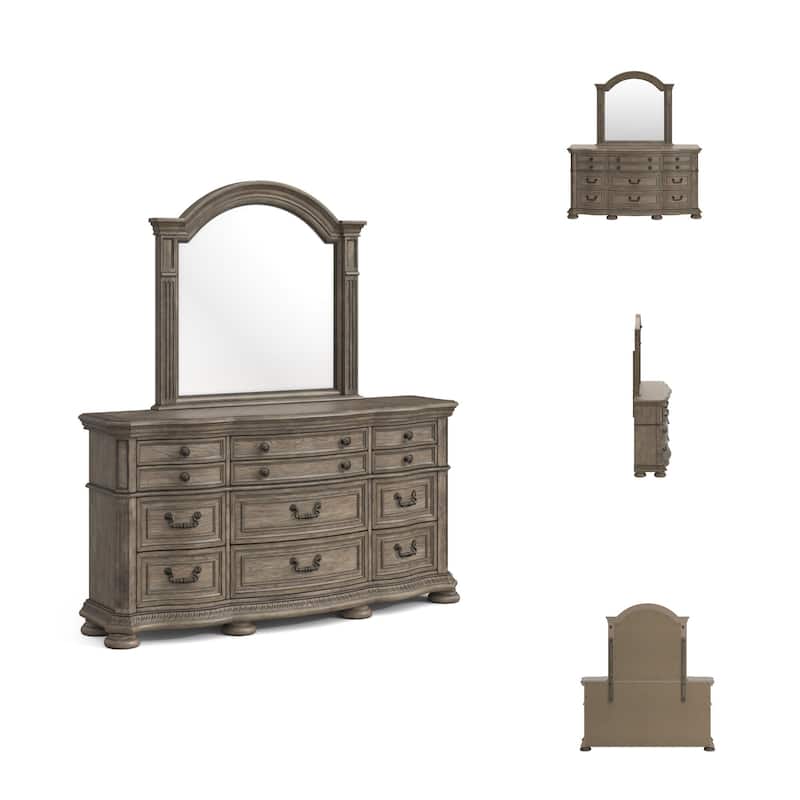 Signature Design by Ashley Ardenfield Brown Dresser and Mirror