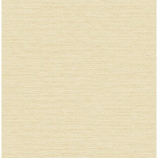 Seabrook Designs Hylia Faux Linen Unpasted Wallpaper - Bed Bath