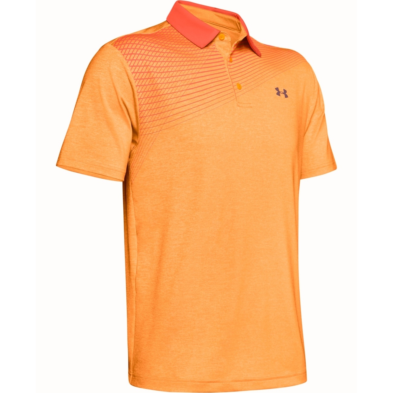 Orange Small S Playoff Polo Shirt 