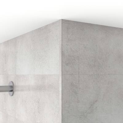 Epiphany Edge Trim 96 in. H Concrete Grey