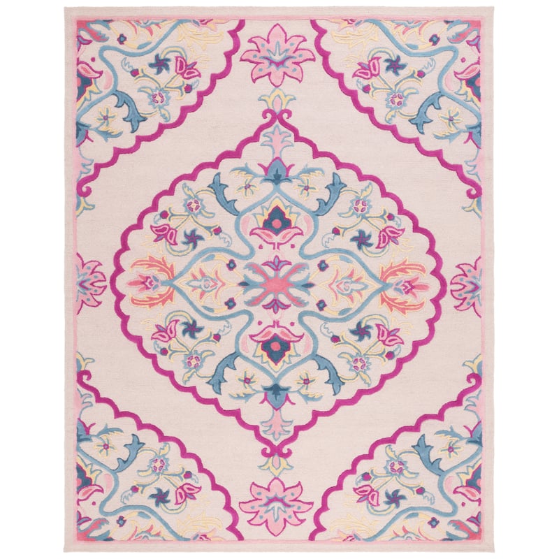 SAFAVIEH Handmade Bellagio Cailin Medallion Wool Rug