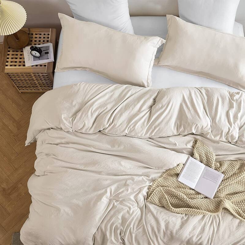Duvet Cover Set - Natural Loft Queen