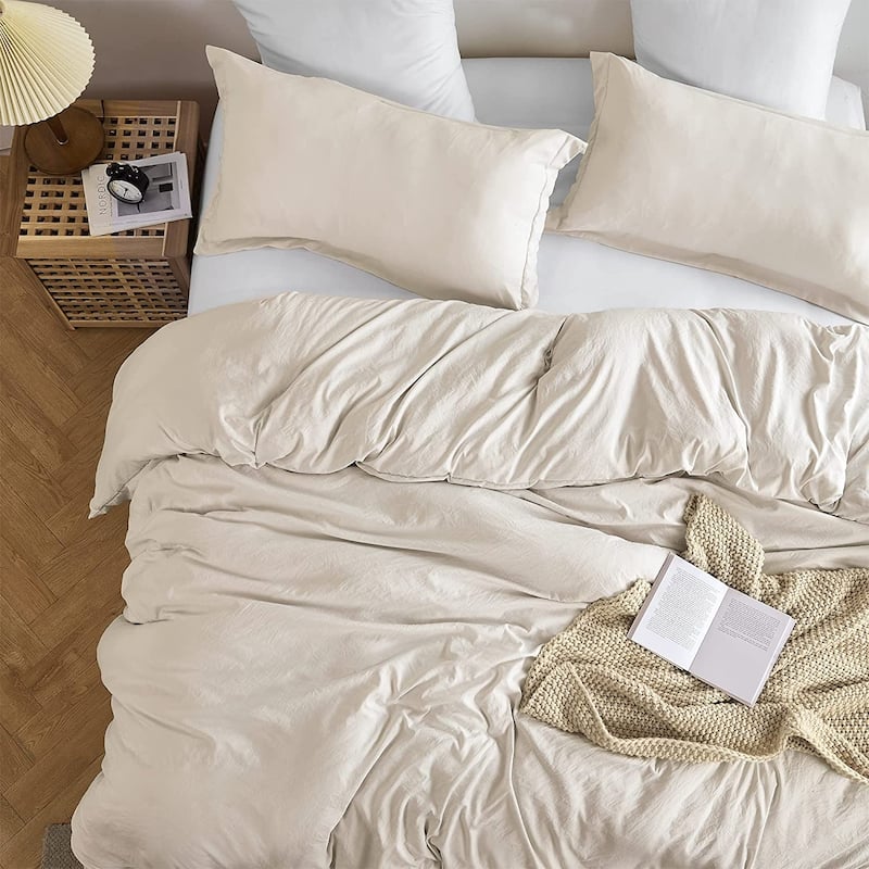 Natural Loft® Oversized Comforter Set - Jet Stream