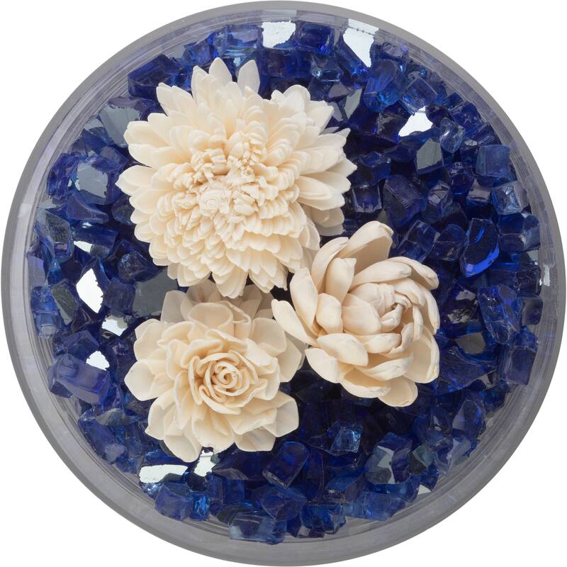 Pure Garden 10lbs Fire Pit Glass - Glass Rocks