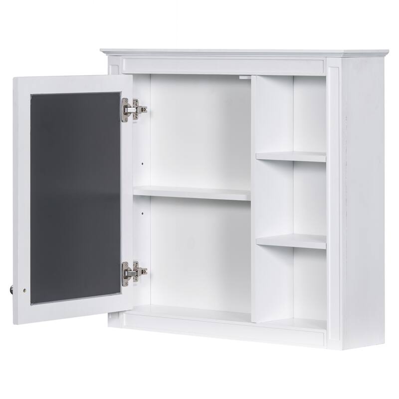 Modern Freestanding Bathroom Vanity with Multiple Storage Options and Stylish Mirror Cabinet