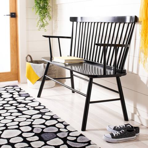 SAFAVIEH Addison Spindleback Settee - 48" x 22.4" x 36"
