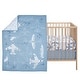 preview thumbnail 2 of 9, Bedtime Originals Little Aviator 3-Piece Airplane Nursery Baby Crib Bedding Set