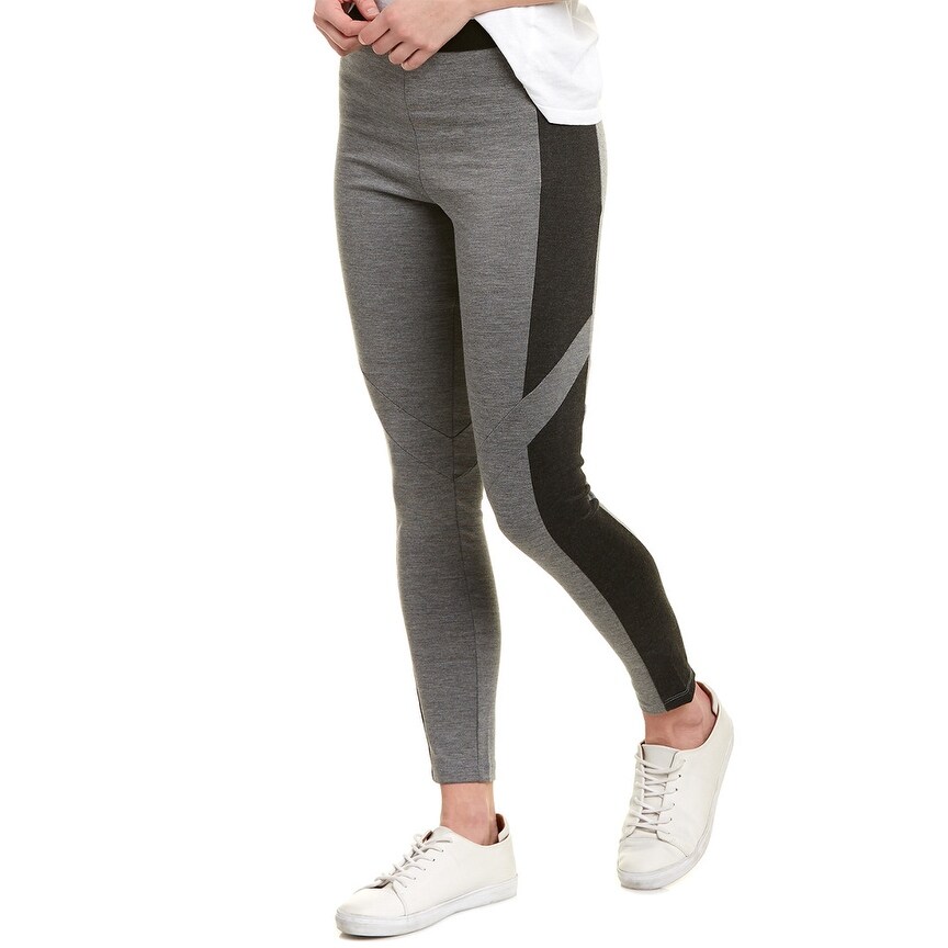 grey knit leggings