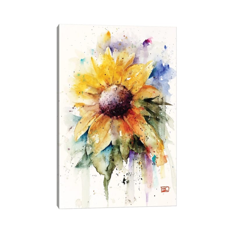 iCanvas "Sunflower" by Dean Crouser Canvas Print