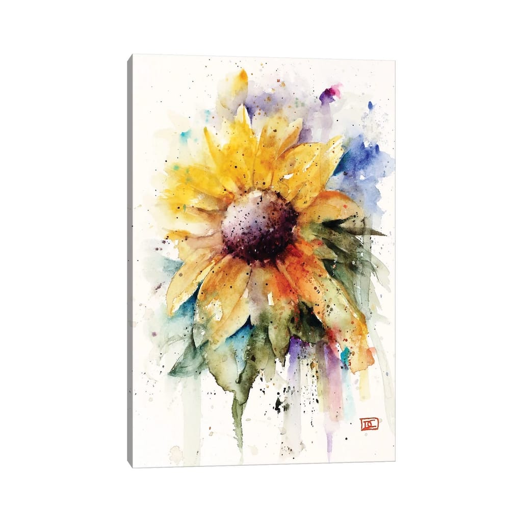 iCanvas "Sunflower" by Dean Crouser Canvas Print