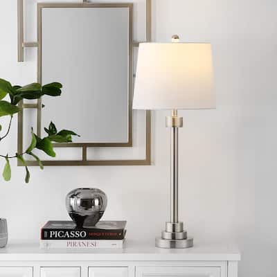 SAFAVIEH Lighting Alime 30-inch Iron Table Lamp - 14" x 14" x 30" - 14Wx14Dx30H