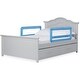 preview thumbnail 20 of 18, Dream On Me Lilibet Mesh Safety Bed Rail in Blue for Twin