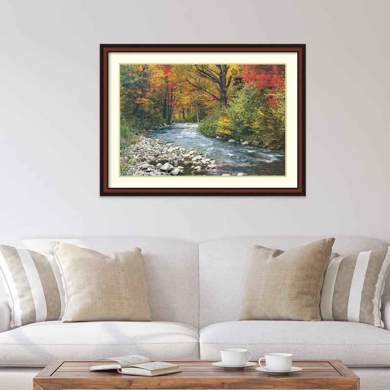Forest Creek I Framed Art Print