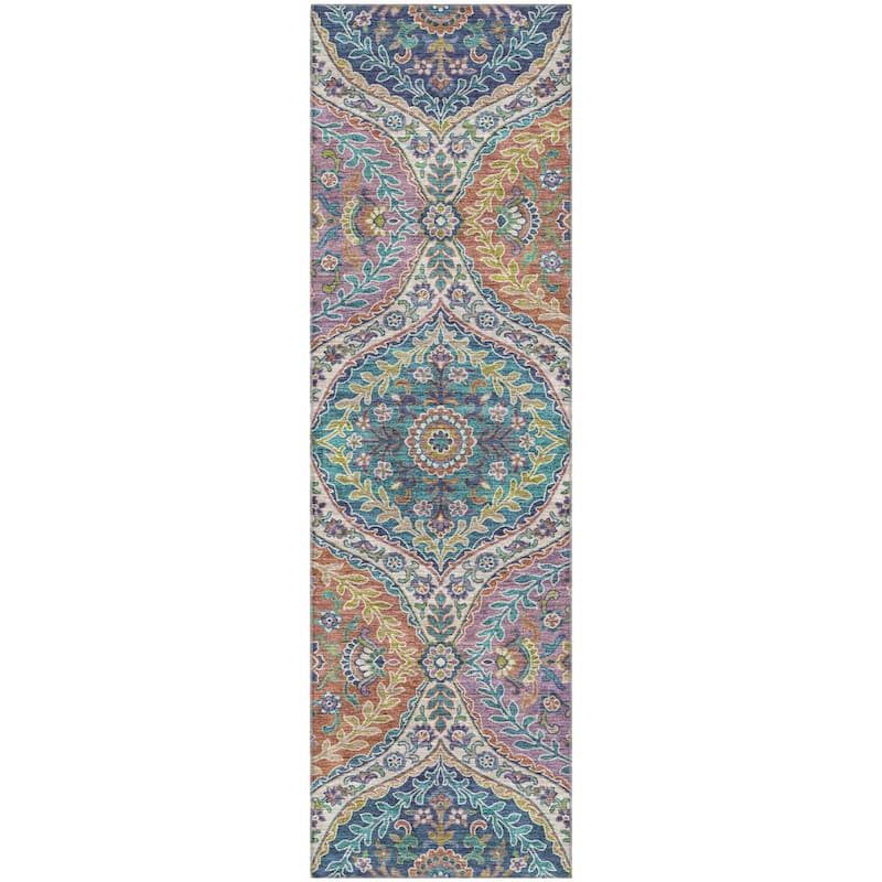 Premium Washable Super Soft Traditional Global Mayfield Rug