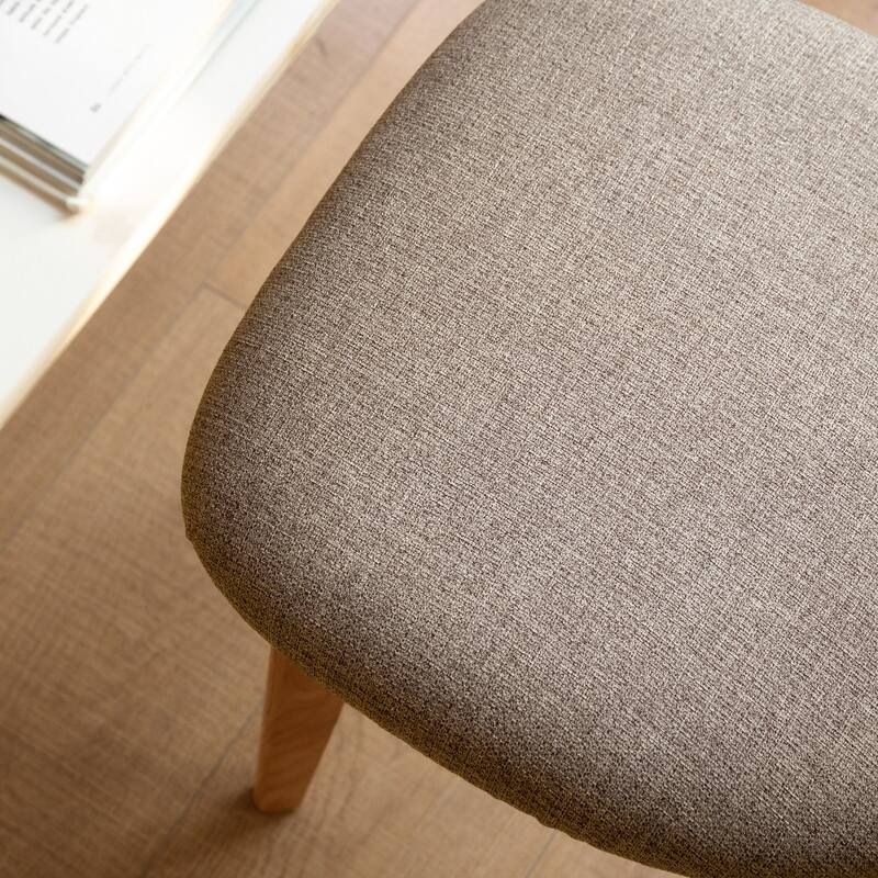 Spruce & Spring Upholstered Dining Chair Wooden Set of 4 Wood Chair Solid Chair Table Chair