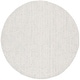 preview thumbnail 12 of 36, SAFAVIEH Handmade Ebony Bernadetta Modern Wool Rug 6' Round - Teal/Ivory - Round