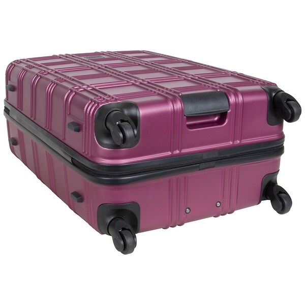 ben sherman luggage rose gold