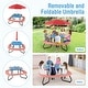 preview thumbnail 27 of 27, Costway Kids Picnic Table Outdoor Activity Table with Adjustable & - See Details