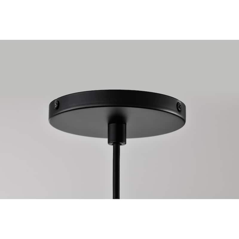 Lacey 4 Inch LED Pendant RGB/TW Starfish Enabled Matte Black with K9 Bubble Crystal