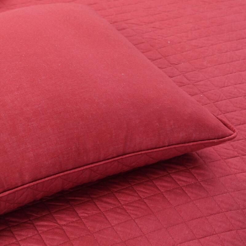 Copper Grove Balm Diamond Oversized Cotton 3-piece Quilt Set
