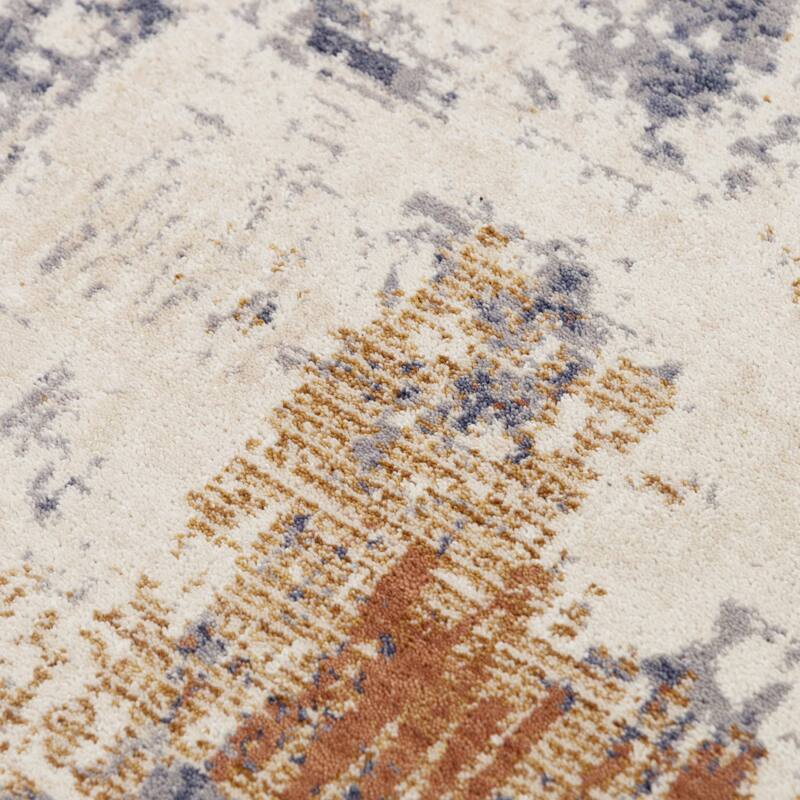 Alora Decor Sage Transitional Ivory Wool Area Rug