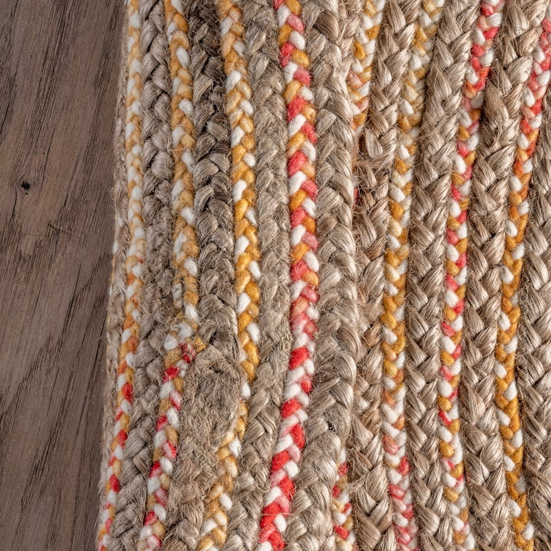 Nuloom Draya Casual Braided Jute Area Rug