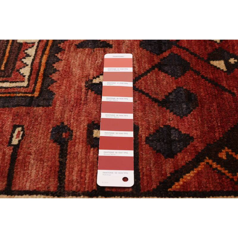 ECARPETGALLERY Hand-knotted Melis Vintage Red Wool Rug - 5'2 x 8'0