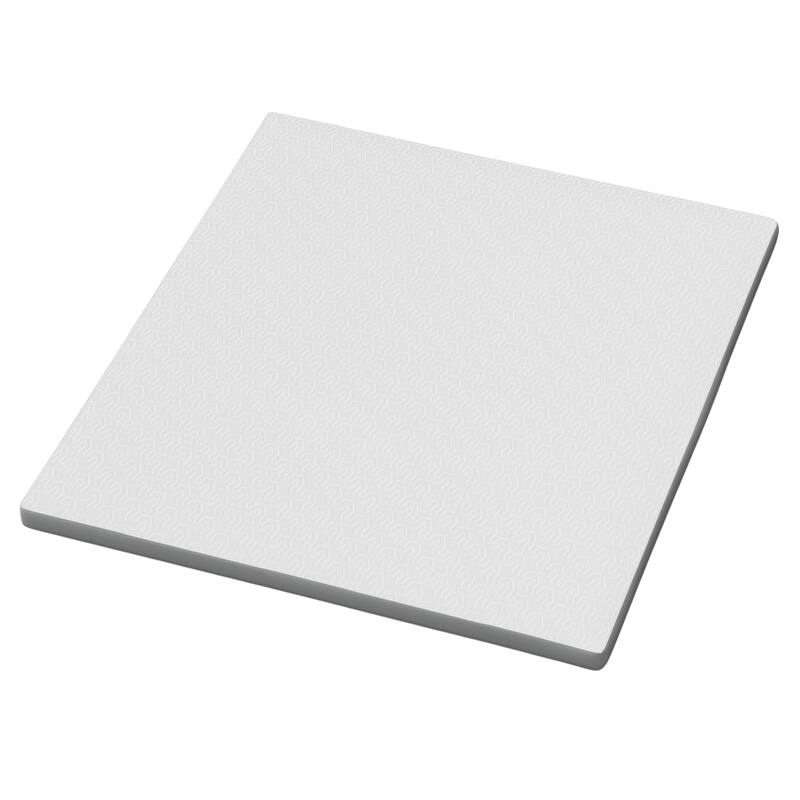 2" White Gel Memory Foam Twin Mattress Topper