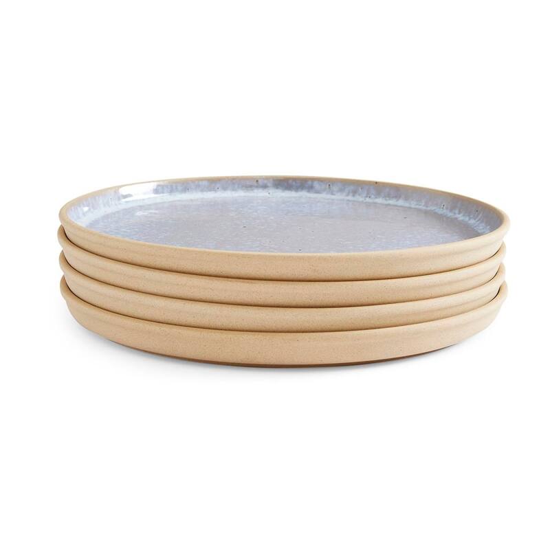 Portmeirion Minerals Set of 4 Dinner Plates - 24 fl. oz. - Aquamarine