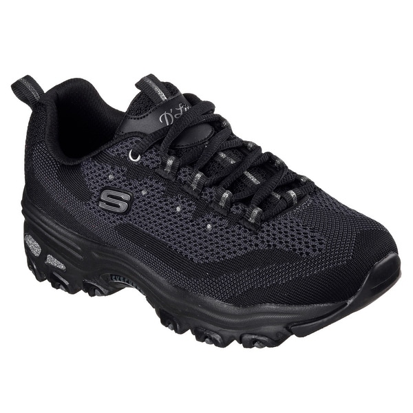 Skechers 11955 BBK Women's D'LITES-REINVENTION Walking