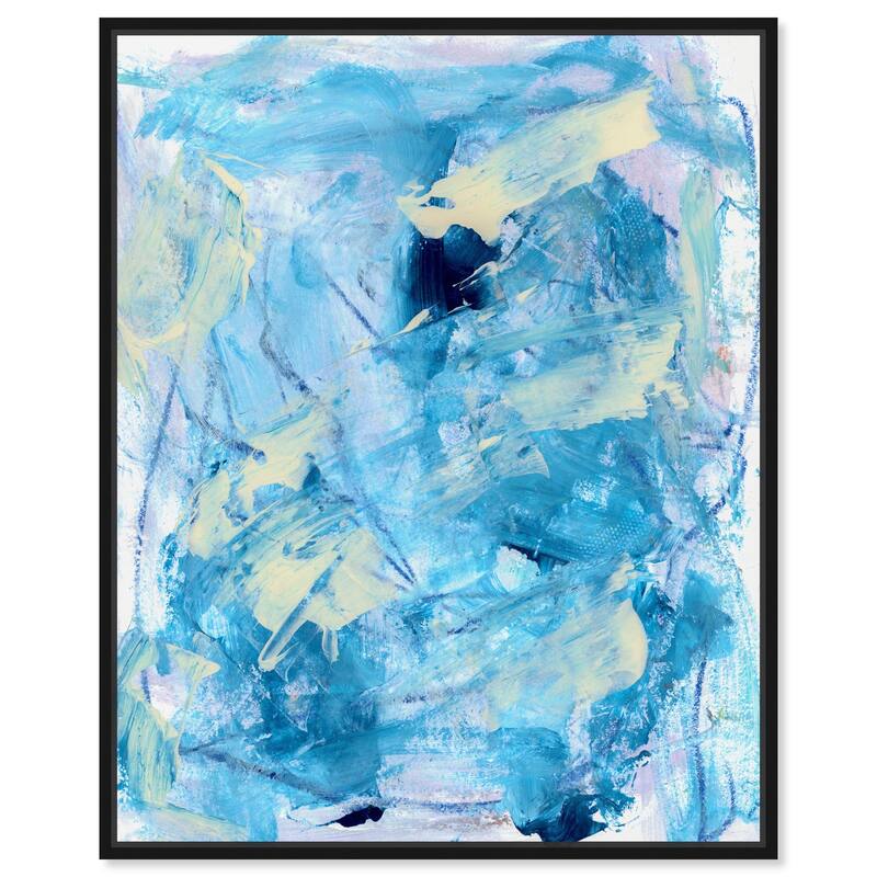 Frozen Symphony II Canvas by Art Remedy - Black - 30" x 36"