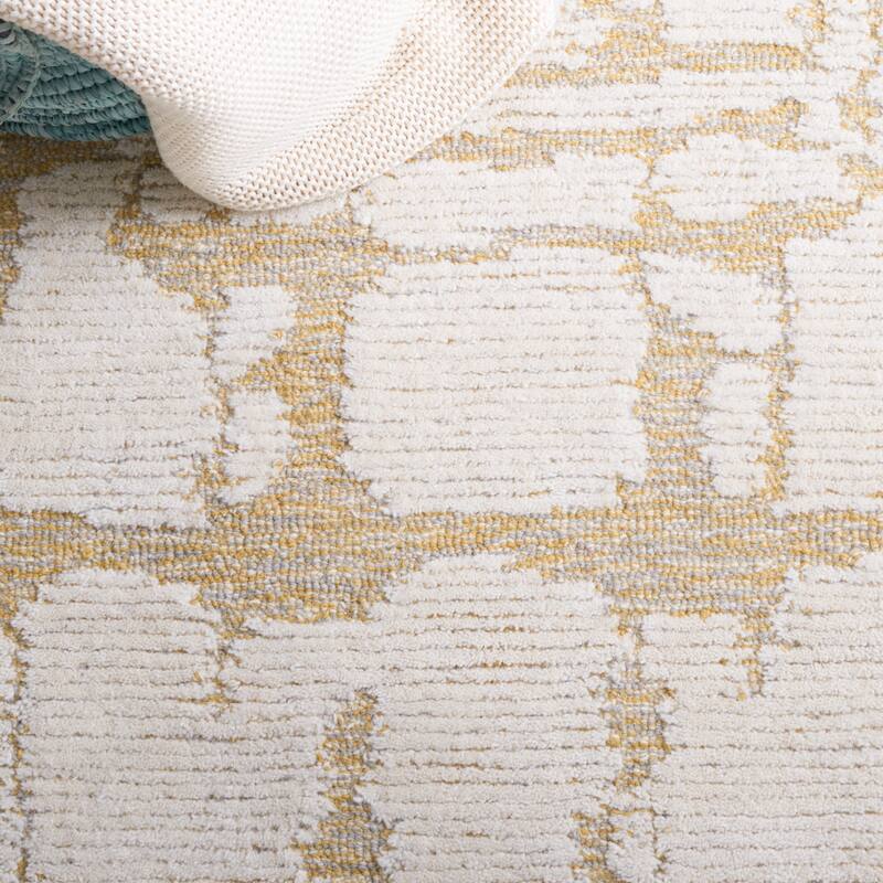 Martha Stewart by SAFAVIEH, Handmade Siun Abstract Wool Rug