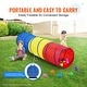 preview thumbnail 12 of 12, Kids Play Tunnel Tent for Toddlers, Colorful Pop Up Caterpillar Tunnel Toy for Baby or Pet, Collapsible Gift for Boy and Girl