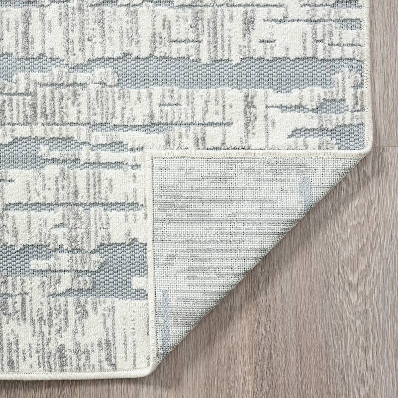 Cruise Industrial Stripe Indoor/Outdoor Area Rug