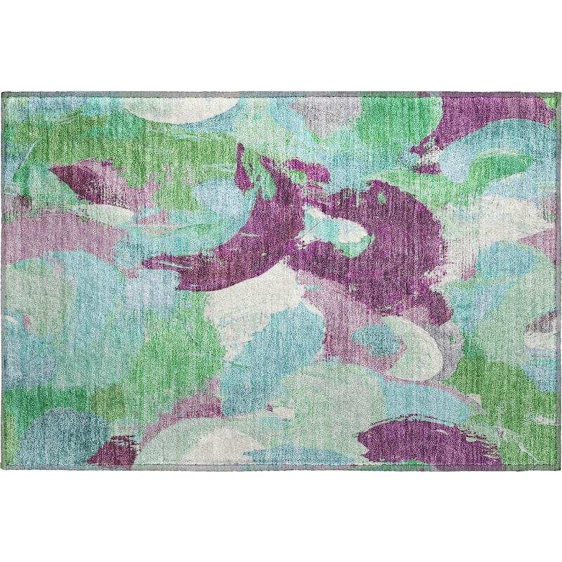 Premium Washable Super Soft Abstract Contemporary Mayfield Rug
