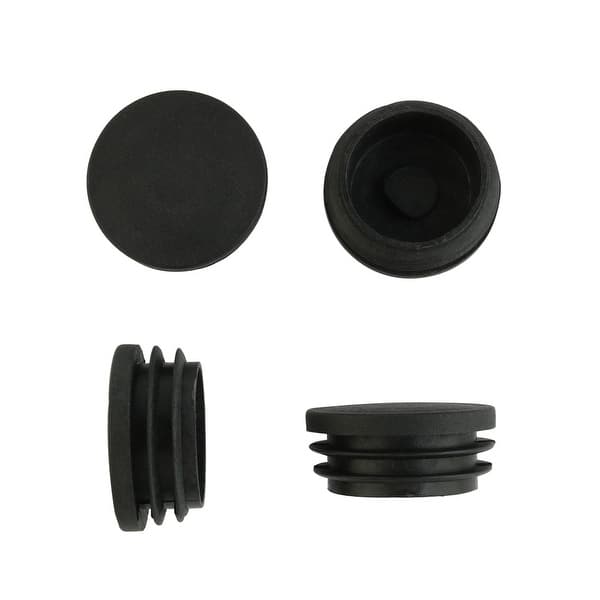 30mm Round End Caps Plastic Blanking Plugs Bungs Pipe Tube Inserts Black 30mm Round End Caps Plastic Blanking Plugs Bungs Pipe Tube Inserts Black