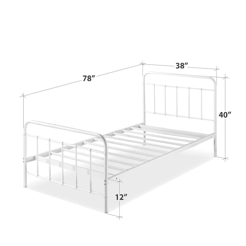 Priage by ZINUS Metal Platform Bed Frame