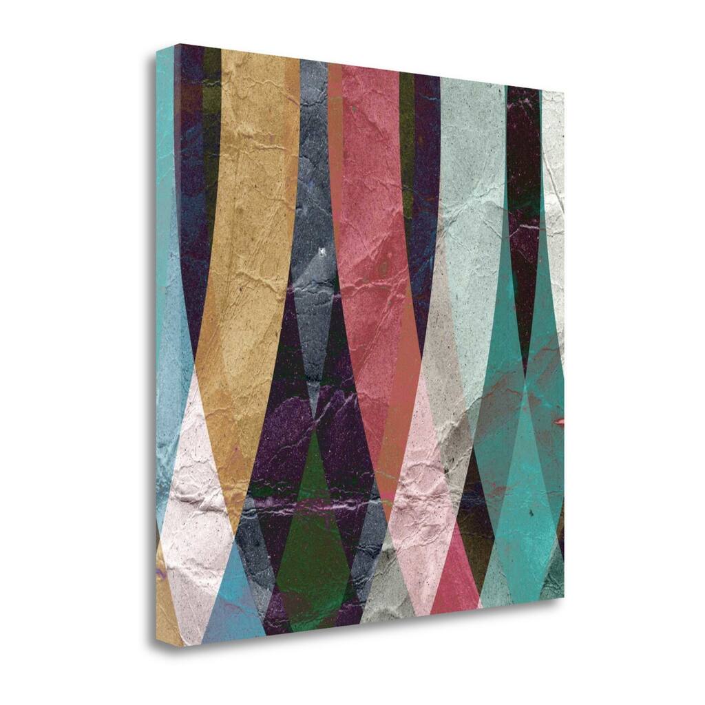 Geometric Design 4 Wrapped Canvas Print Wall Art