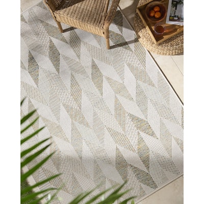 Livabliss Crete Cottage Indoor/Outdoor Area Rug