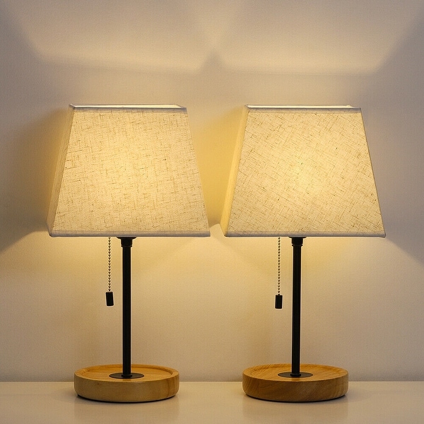 Pull cord bedside lamp hot sale