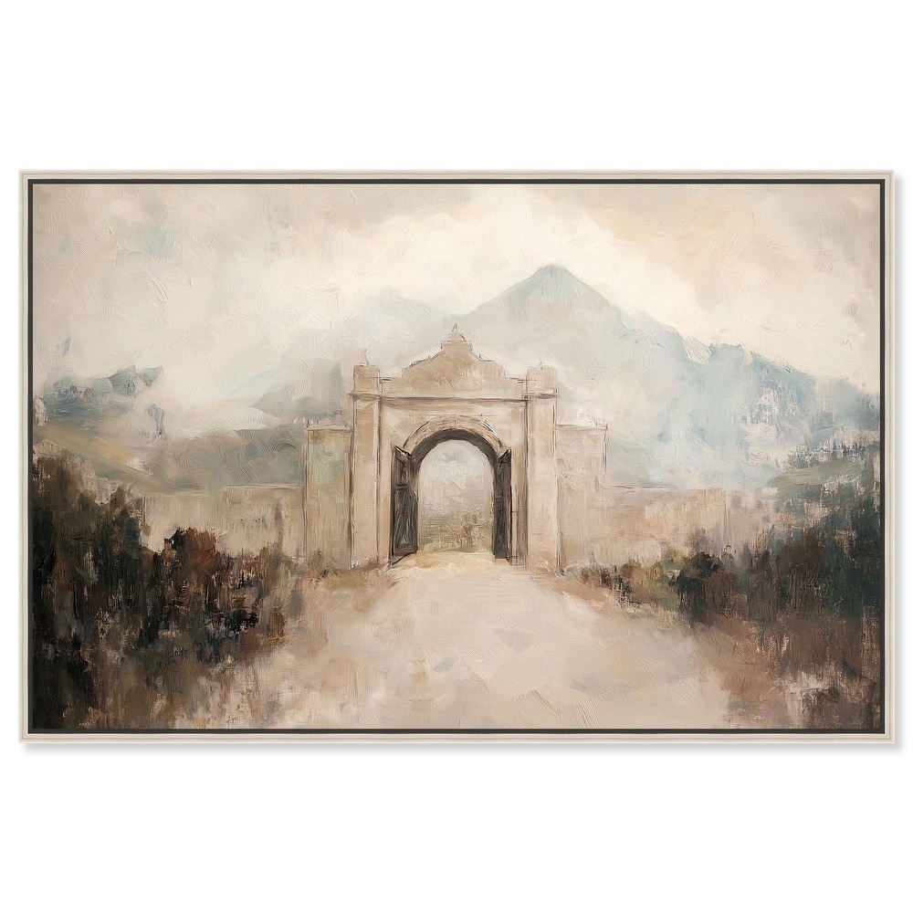 Stone Arch Canvas by Art Remedy