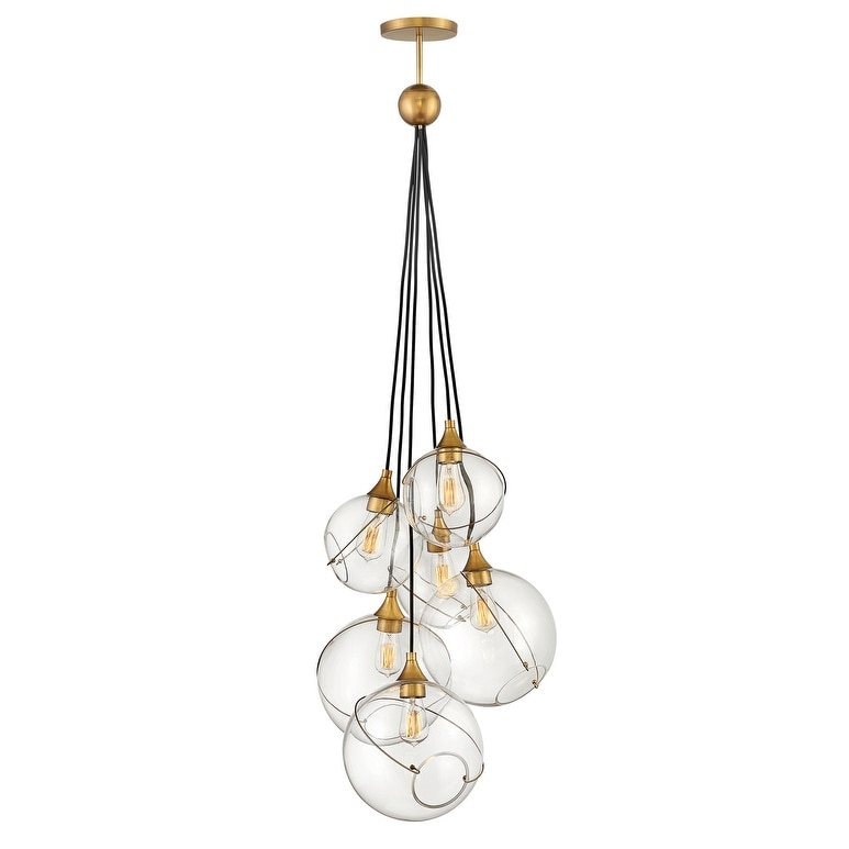 Hinkley Lighting 30306R  Skye 6 Light 24" Wide Lisa McDennon Globe Chandelier - - Chandeliers For Bedrooms by Overstock.com
