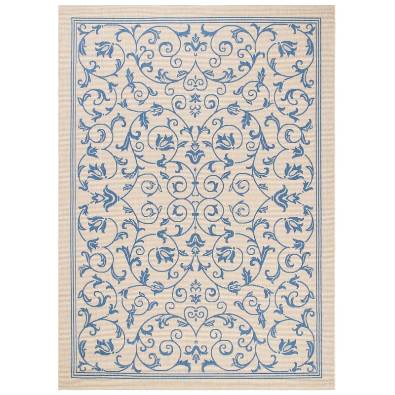 SAFAVIEH Courtyard Clarine Indoor/ Outdoor Waterproof Patio Backyard Rug