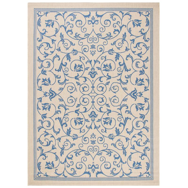 SAFAVIEH Courtyard Miljeta Indoor/ Outdoor Waterproof Patio Backyard Rug