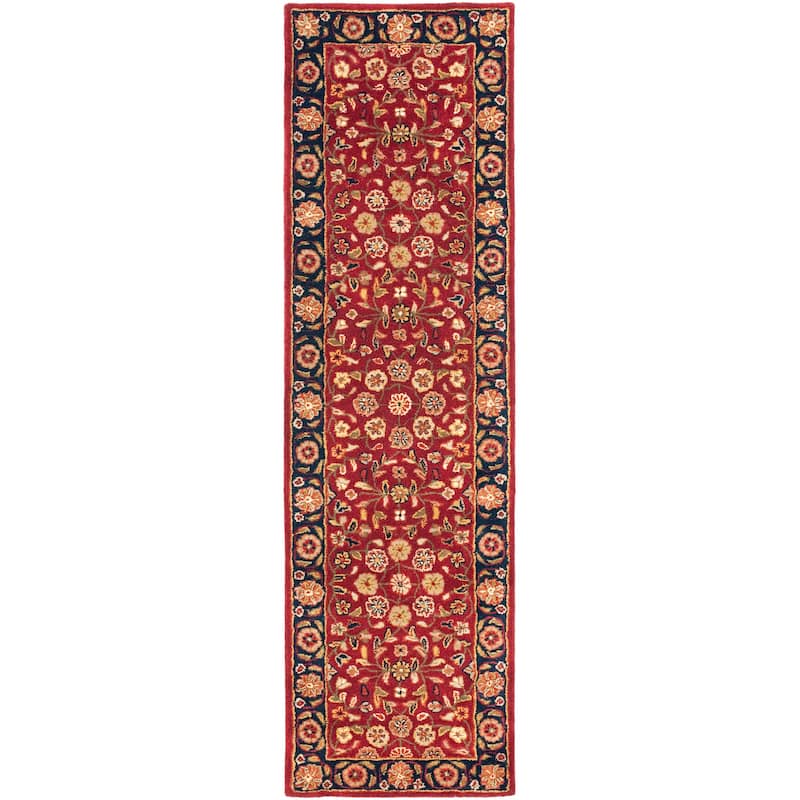 SAFAVIEH Handmade Heritage Tunde Traditional Oriental Wool Rug