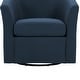 preview thumbnail 10 of 92, Modern Upholstered Swivel Barrel Chair Living Room Accent Chair