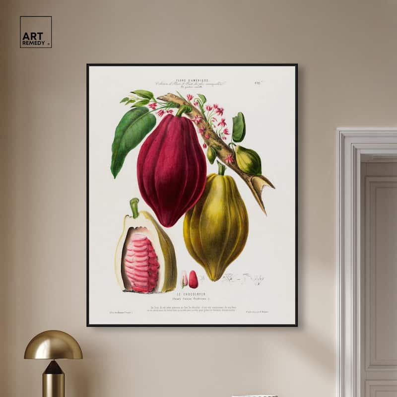 Cocoa Cacao by Etienne Denisse Canvas by Art Remedy