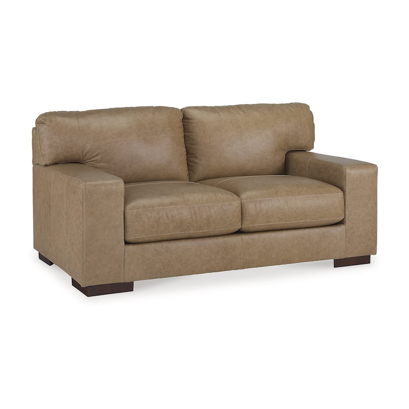 Signature Design by Ashley Lombardia Brown 2-Piece Upholstery Package - 96" W x 40" D x 35" H